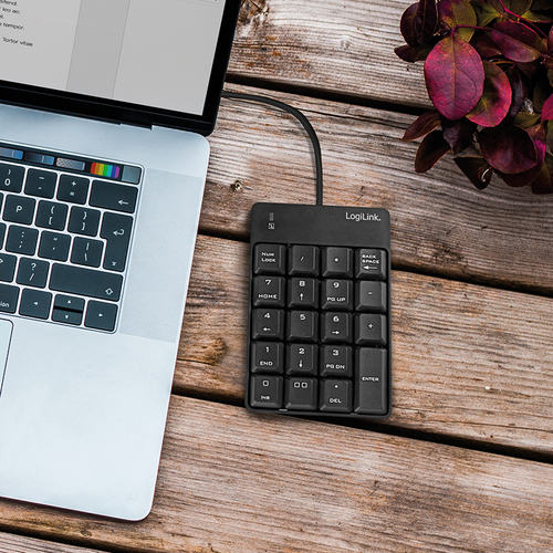 LOGILINK - Additional numeric keyboard with USB connection klaviatūra