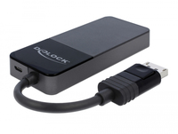 DELOCK DisplayPort 1.4 Splitter 1xDP in > 3xDP out dock stacijas HDD adapteri