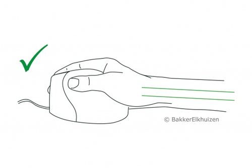 BakkerElkhuizen Evoluent Vertical Mouse Standard VMS ( BNEEVSR / VMS-R) Datora pele