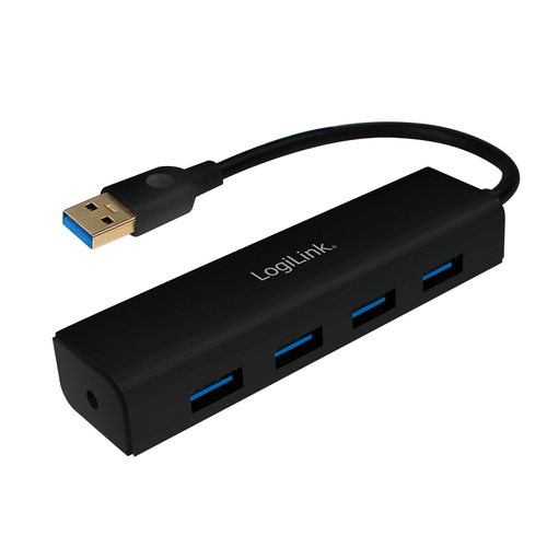 LOGILINK - USB 3.0 HUB, 4-Port USB centrmezgli