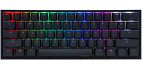 Ducky ONE 2 Mini Gaming Keyboard, MX-Brown, RGB-LED, black (US) klaviatūra