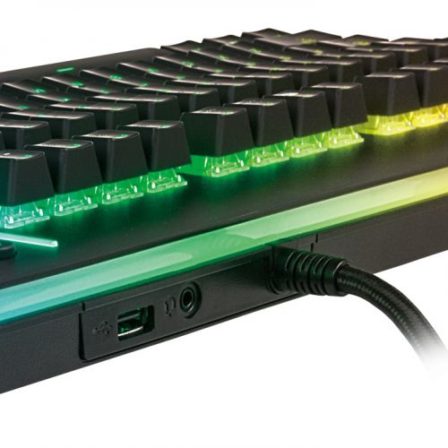 Gaming keyboard Level 20 RGB Black Cherry MX Blue klaviatūra
