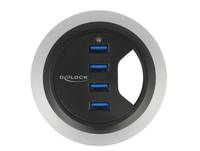 DeLock In-Desk Hub Hub 4 port USB USB centrmezgli