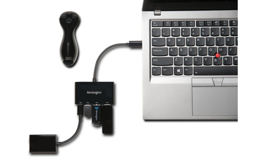 USB C 4-Port Hub CH1000 USB centrmezgli