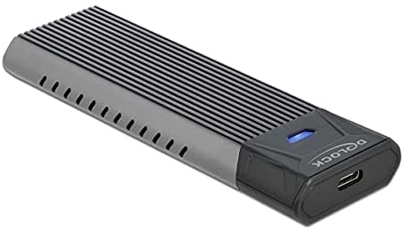 DeLOCK external USB Type-C combo enclosure for M.2 NVMe PCIe or SATA SSD, drive enclosure 42638 (4043619426386) piederumi cietajiem diskiem HDD