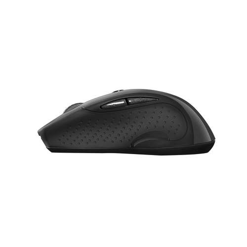 CANYON 2.4Ghz wireless mouse, optical tracking - blue LED, 6 buttons, DPI 1000/1200/1600, Black pearl glossy Datora pele