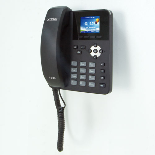 PLANET VIP-1120PT IP phone Black 2 lines LCD IP telefonija