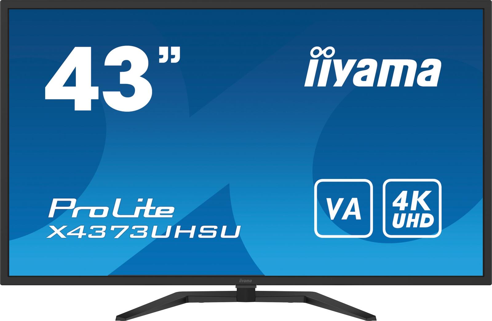 IIYAMA X4373UHSU-B1 43inch UW VA UHD monitors