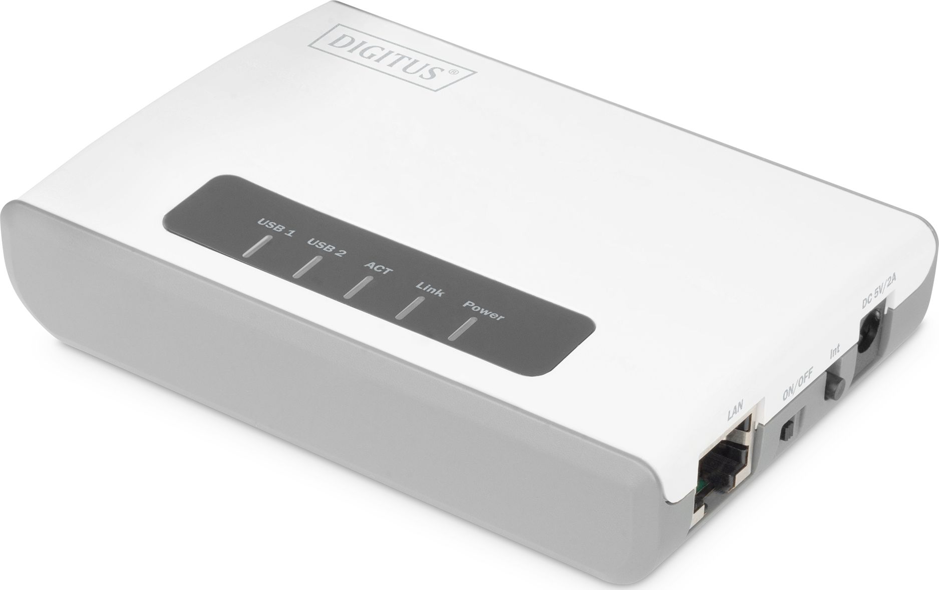 DIGITUS 2-Port USB Wireless Network Srv Serveru aksesuāri