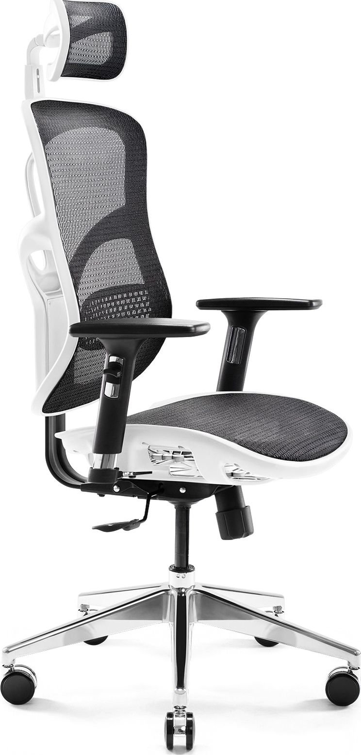Diablo Chairs V-Basic White and Black datorkrēsls, spēļukrēsls