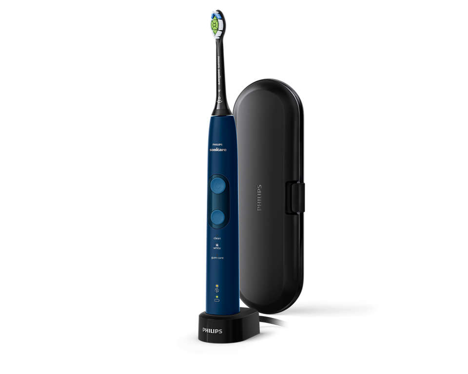 Philips 5100 series Built-in pressure sensor Sonic electric toothbrush HX6851/53 mutes higiēnai