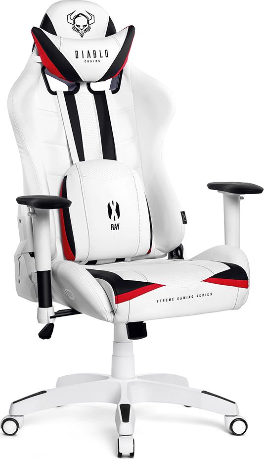 Fotel Diablo Chairs X-RAY King Size XL bialy 5902560336122 (5902560336122) datorkrēsls, spēļukrēsls