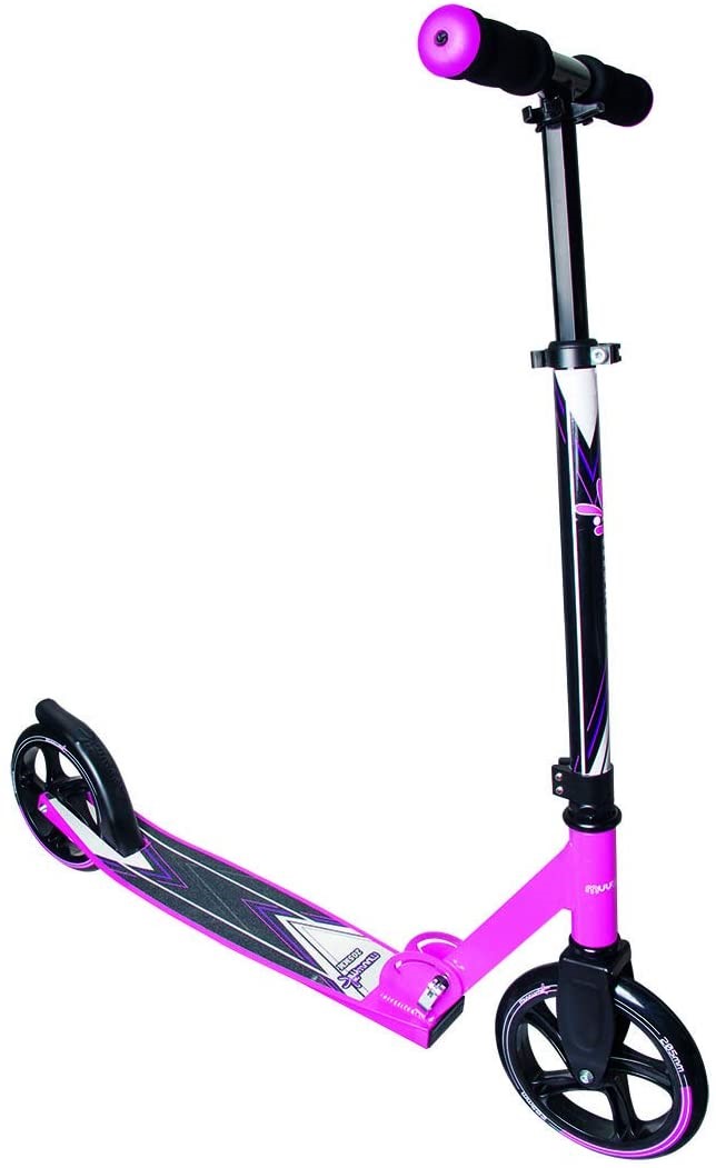 Muuwmi Aluminium Scooter skrejritenis 205 mm, rozā AU 463 Skrejriteņi