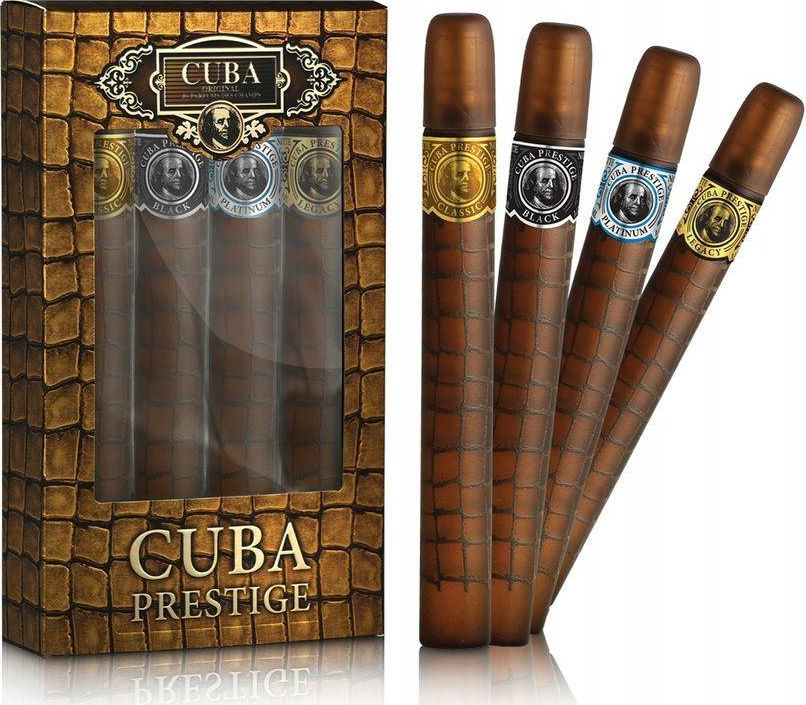 Cuba Set Cuba Original Prestige Classic EDT 35ml + Black EDT 35ml + Platinium EDT 35ml + Legacy EDT  35ml  (5425017735885) - 5425017735885