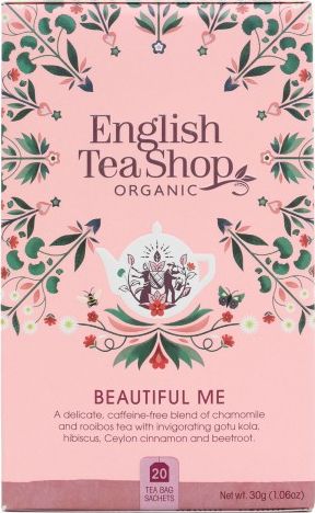 English Tea Sho Herbatka Piekna Ja (20x1,5) BIO 30 g 680275057260 (680275057260) piederumi kafijas automātiem