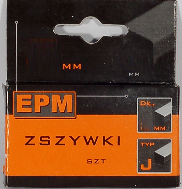 EPM Zszywki J-012 12mm 1000szt. E-400-4112 E-400-4112 (5908235740805)