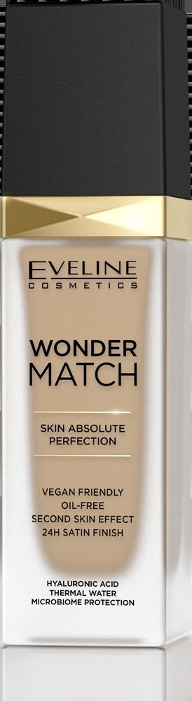 Eveline Wonder Match podklad dopasowujacy sie do cery nr 30 Cool Beige 087776 (5903416017776) tonālais krēms