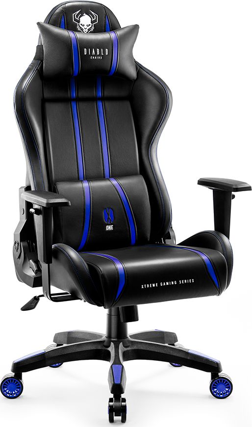 Diablo X-One 2.0 Normal Size Niebieski datorkrēsls, spēļukrēsls