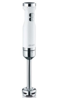 Graef HB501EU blender 0.7 L Immersion blender Stainless steel, White Array Blenderis