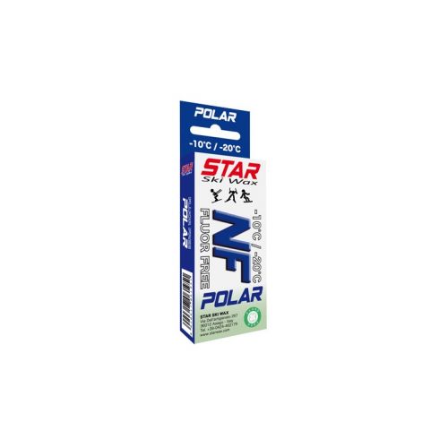 Star Ski Wax NF Polar -10/-20°C Fluor Free Wax 60g 8020617061951 (8020617061951) tīrīšanas līdzeklis