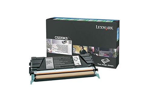 Lexmark C522, C524, C53x Black Return Programme Toner Cartri toneris