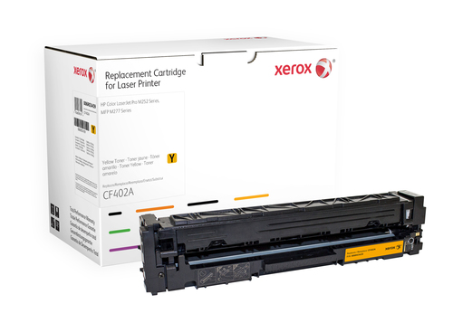 Xerox Tonerpatrone Gelb. Entspricht HP CF402A. Mit HP Colour LaserJet Pro M25... toneris