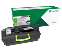 Lexmark 53B2X00 Lasertoner 45000 pages black Lasertoner / Patrone (53B2X00) toneris