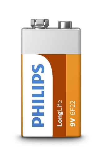 Philips 9V Longlife 1gb Baterija