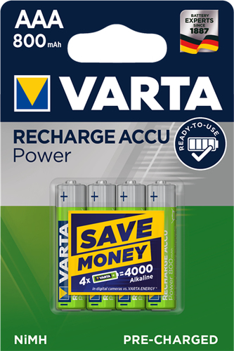 Varta  1x4 LL Accu AAA NiMH 800 mAH Baterija