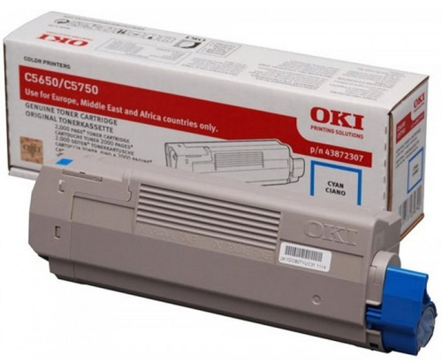 Toner OKI cyan | 2000pgs | C5650/C5750 toneris