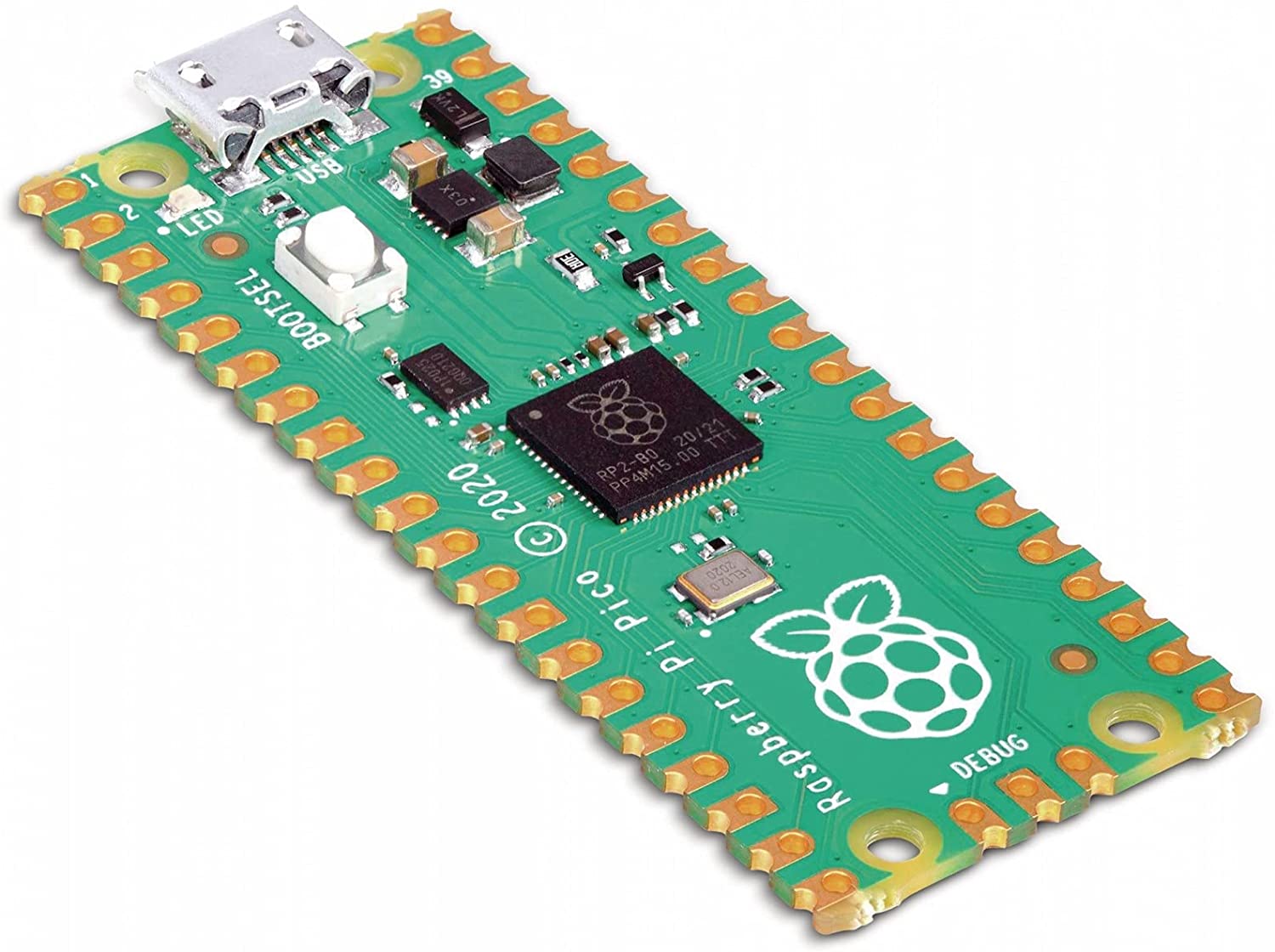 Joy-IT Raspberry-Pi Pico microcontroller aksesuārs datorkorpusiem