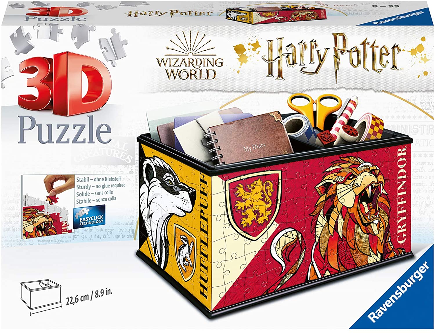 Ravensburger 3D puzzle storage box Harry P. - 11258 galda spēle