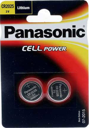 Panasonic  CR2025L/1BP, 3V, 165mAh Li-Ion, Blisterx1 Baterija