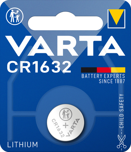 Varta CR1632, lithium, 3V Baterija