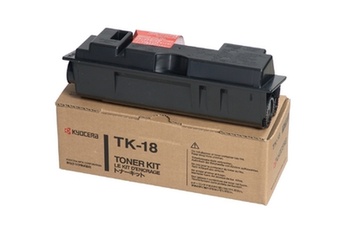 Toner Kyocera TK-18 | 7200 pages | Black | FS-1018MFP 1118MFP 1020 toneris