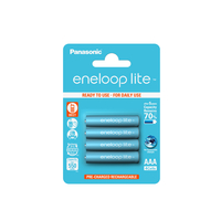 BATTERY NI-MH AAA 1.2V/4PCS BK-4LCCE/4BE PANASONIC Baterija