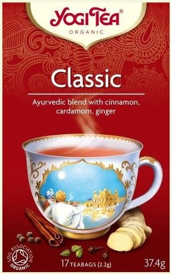 Yogi Tea Yogi Tea Classic Teabags17saszetek(Anglia) uniwersalny 4012824402409 (4012824402409) piederumi kafijas automātiem