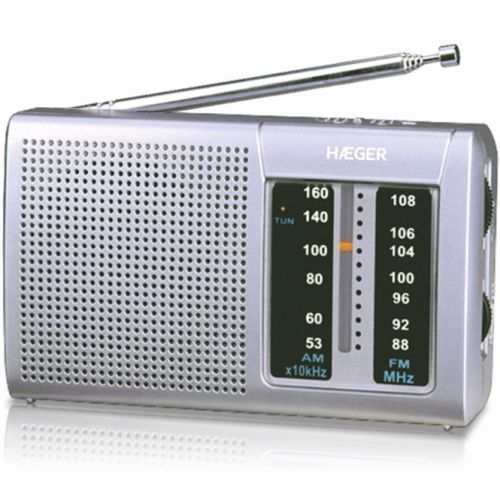Haeger PR-BIB.001A Goal Radio radio, radiopulksteņi