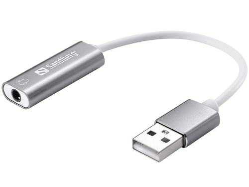 Sandberg Headset USB converter Headset USB converter 5705730134135 Mikrofons