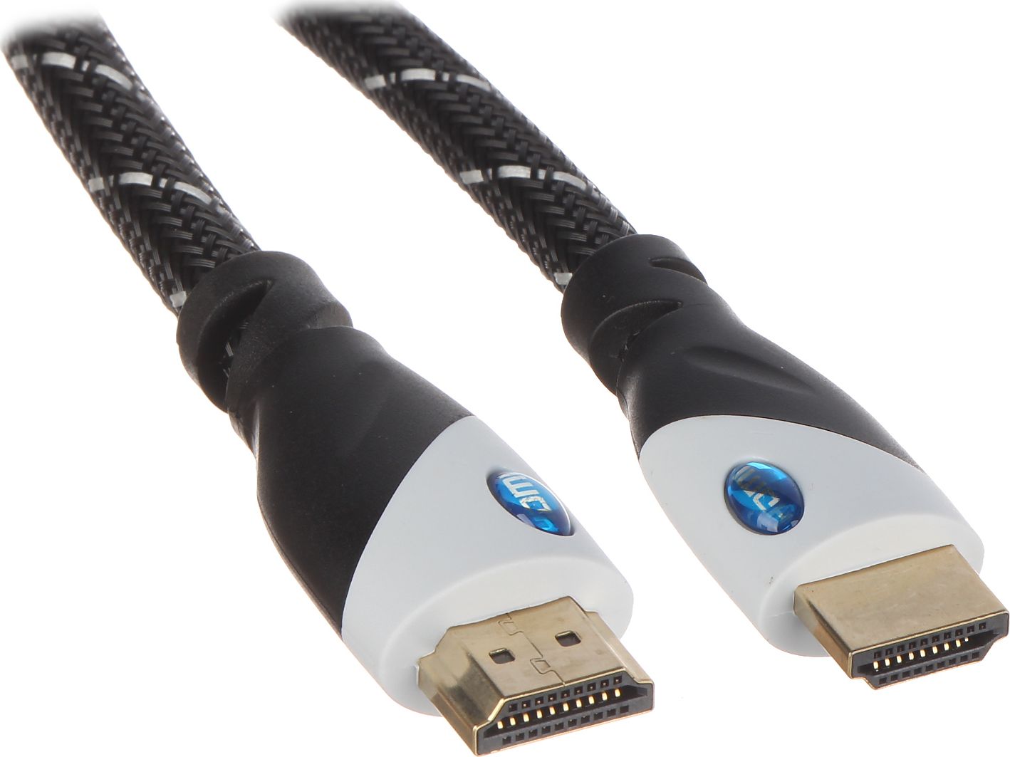 Kabel HDMI - HDMI 25m srebrny (HDMI-25-PP) HDMI-25-PP (5902887007057) kabelis video, audio