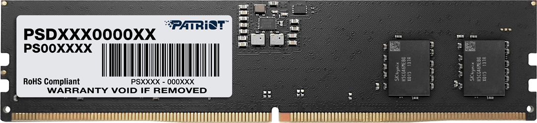 Memory Signature DDR5 8GB/4800(1*8GB) CL40 operatīvā atmiņa