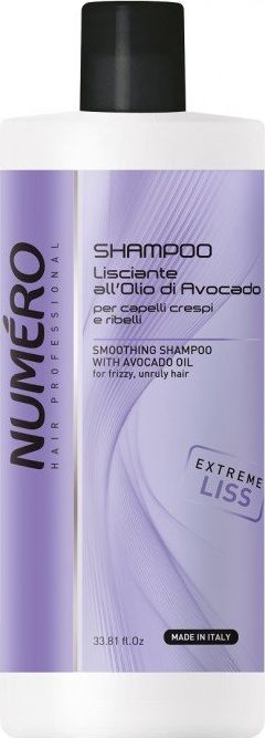 Numero NUMERO_Smoothing Shampo With Avocado Oil wygladzajacy szampon z olejkiem z awokado 1000ml 8011935075133 (8011935075133) Matu šampūns