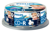 1x25 Philips CD-R 80Min 700MB 52x IW SP matricas