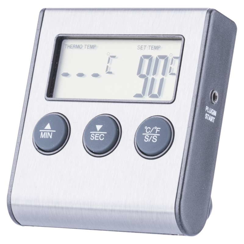 Emos Food thermometer with probe and timer -20 / + 250 ° C - E2157 Virtuves piederumi