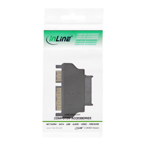 Inline SATA Adapter for 7+6 Slimline auf 7+15 kabelis datoram