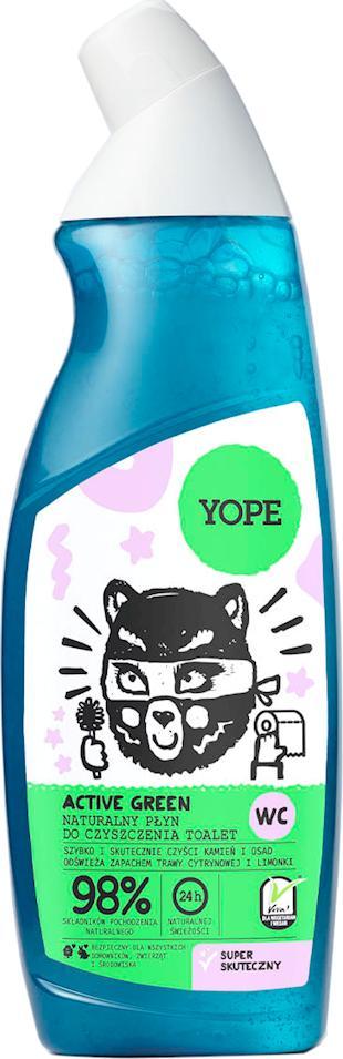 Yope YOPE Naturalny Zel do czyszczenia toalet -Active Green 750ml 692910 (5903760202910) Sadzīves ķīmija