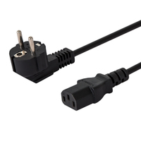 SAVIO Power cable Schuko (M) - IEC C13, 1.8 m CL-98 kabelis datoram