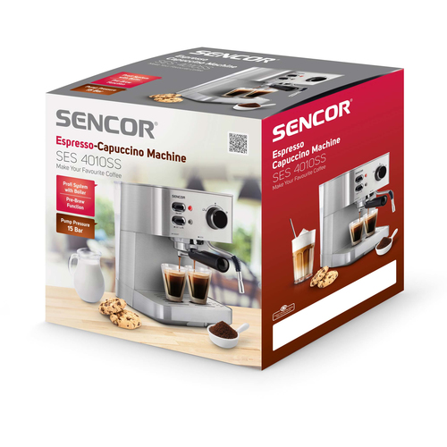 Espresso machine Sencor SES 4010SS Kafijas automāts