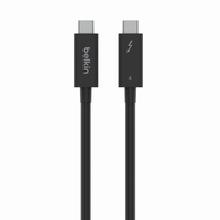 Belkin Thunderbolt 4-Cable USB-C 40Gb/s 100W 0,8m    INZ002bt2MBK kabelis, vads