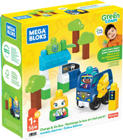 Blocks Green Town Charge & Go Bus konstruktors